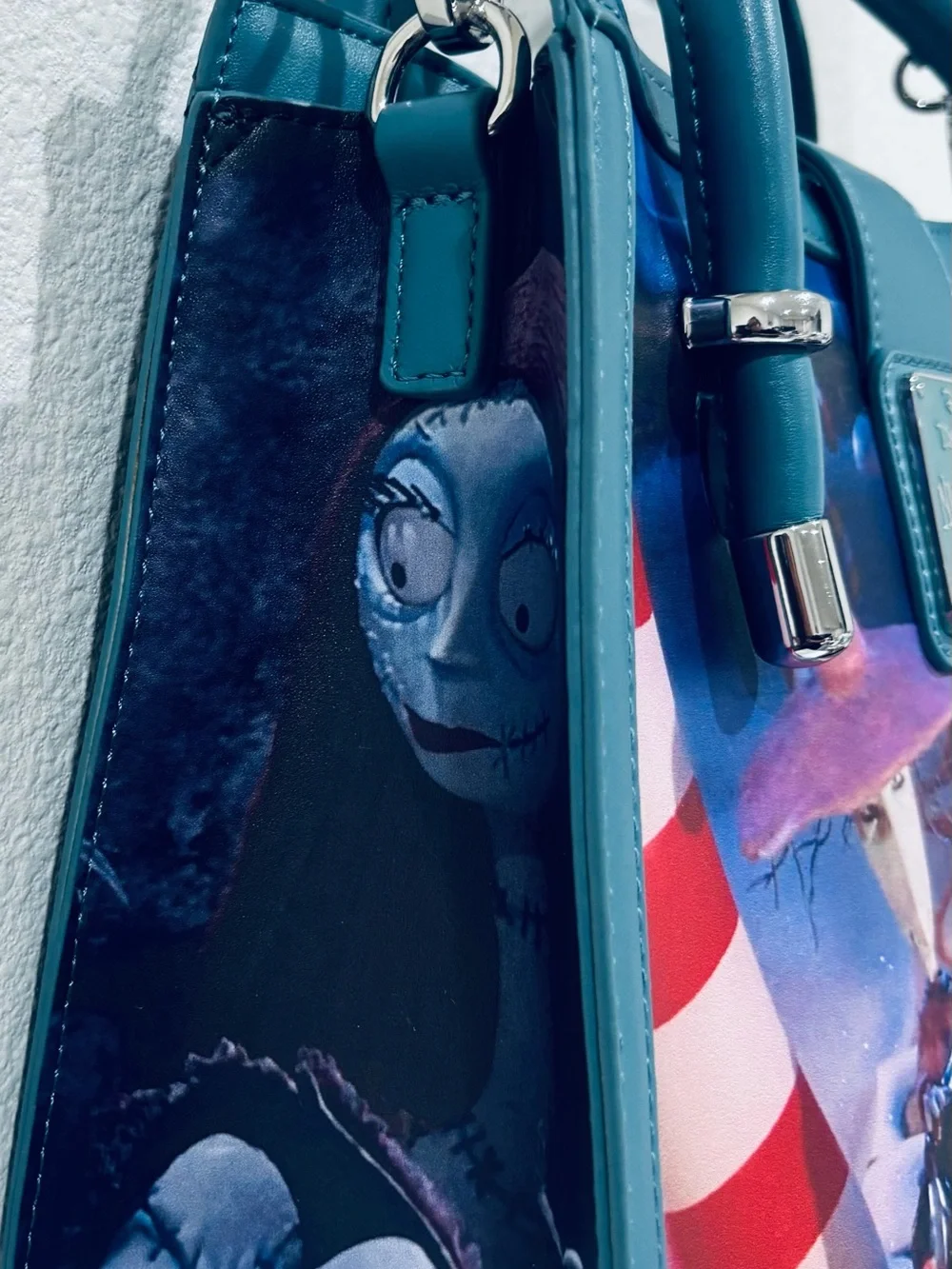 Loungefly Nightmare Before Christmas Final Frame Crossbody Bag